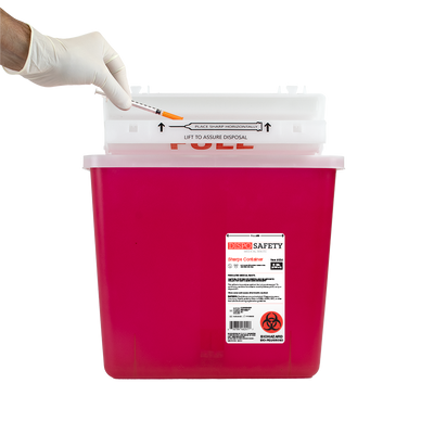 Dispo Safety Sharps Containers - 5-Quart
