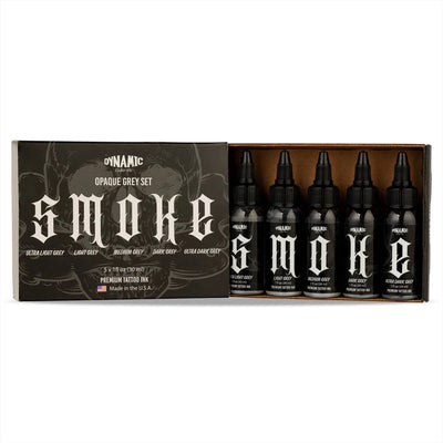 Dynamic Smoke Opaque Greys Set - 1oz Set