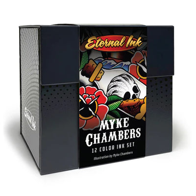 Myke Chambers Signature Series Set - 1oz Bottles - Eternal Tattoo Ink