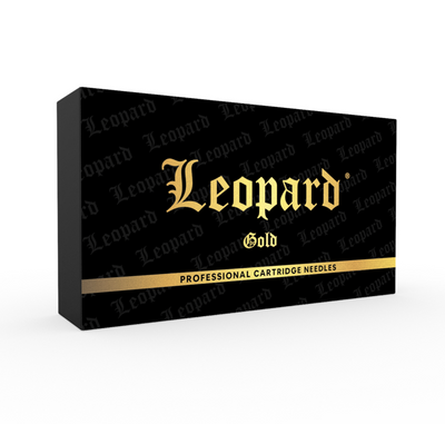 Leopard Gold Cartridges - 0.30MM RL - Bugpin/Tight Round Liners #10 Long Taper