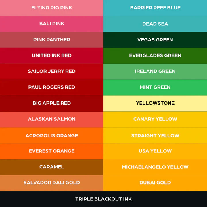WORLD FAMOUS — 50 COLOR SET — 1OZ